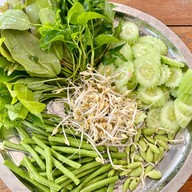 เมนูของร้าน ทองสร้อย ขนมจีนเส้นสด