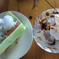 เมนูของร้าน มิสเตอร์เจฟไอศครีมกะทิสด