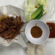เมนูของร้าน 🌶️หมูปลาร้าอเล็ก 4 แยกคอกวัว🌶️