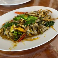 เมนูของร้าน ครัวเจ๊แมว ปากน้ำปราณ