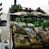 เมนูของร้าน ป้าแขก ปลาเผาผักสดน้ำจิ้มรสเด็ด