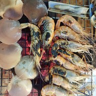 เมนูของร้าน ตังค์เต็มกุ้งย่าง จันทรเกษม