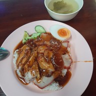 ธานี ข้าวหมูแดง-หมูกรอบ