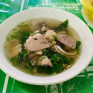 เมนูของร้าน ร้านเจ้กัน เกาเหลาเลือดหมู