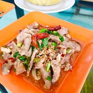 เมนูของร้าน ส้มตำลูกหมี