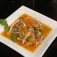 เมนูของร้าน BlueFin Beach Bar & Restaurant