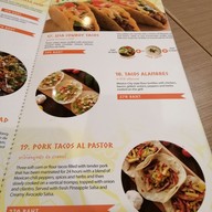 เมนู Sunrise Tacos เมกะ บางนา