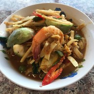 เมนูของร้าน ครูหมู(ร้านต้นตระกูลยมจินดา)