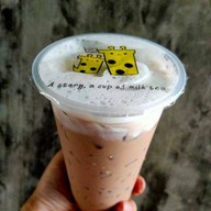 ชานมไต้หวัน ข้าวหมูทอด