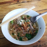 เมนูของร้าน ก๋วยเตี๋ยวไก่ป้าแอ๊ด (ไก่บ้าน)