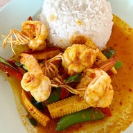 เมนูของร้าน เจ๊เพ็ญ อาหารตามสั่ง ปราณบุรี