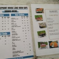 เมนู Elephant House Lake view Cafe