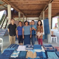 ทองปนผ้าคราม