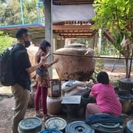 ทองปนผ้าคราม