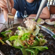 เมนูของร้าน อิ่มอร่อยปลาแม่น้ำ