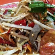 เมนูของร้าน ร้านอีสานตำแซ่บอินดี้ดาวคะนอง