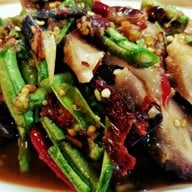 เมนูของร้าน ร้านอีสานตำแซ่บอินดี้ดาวคะนอง