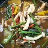 เมนูของร้าน ร้านอีสานตำแซ่บอินดี้ดาวคะนอง