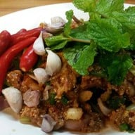 เมนูของร้าน ร้านอีสานตำแซ่บอินดี้ดาวคะนอง