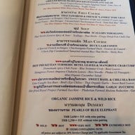 เมนู Blue Elephant Cooking School and Restaurant สาทรใต้