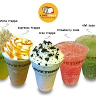Lovetoast สาขา ศรีด่าน22 ขนมปังปิ้ง ฮันนี่โทสต์ เครื่องดื่มนมสดแท้