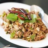 เมนูของร้าน ลาบเป็ดชัยนาท