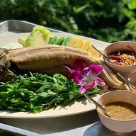เมนูของร้าน สวนอาหารครัวไทยปลาเผา แก่งคอย สระบุรี