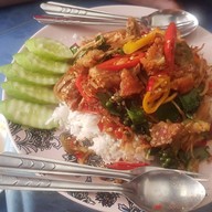 สารพัดข้าวผัด มหาบัณฑิต เทพารักษ์ (อาหารตามสั่ง)