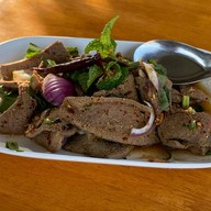 เมนูของร้าน แซ่บนัว ครัวบ้านนาศาลายา