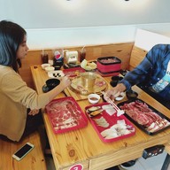 บรรยากาศ Shinjiบาร์บีคิว ปั๊มปตท.บางพูนขาออก