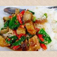 ตำนัว แซ่บอีสาน ฝ.6 / อาหารอีสาน+อาหารตามสั่ง