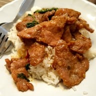 เมนูของร้าน ฮานาน บะหมี่เกี๊ยวเนื้อย่าง