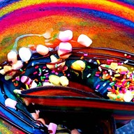 เครปนมสดสายรุ้ง