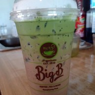 เมนูของร้าน Big B Coffee ปั๊ม Caltex เชิงสะพาน ม.ราชภัฏ