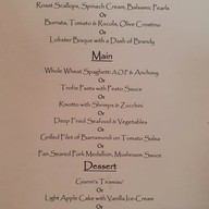 เมนู Gianni Ristorante