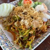 เมนูของร้าน ครัวน้ำตก