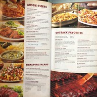 เมนู Outback Steakhouse สยามดิสคัฟเวอรี่