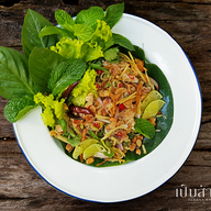 เมนูของร้าน เปิบสำรับ Authentic Thai Cuisine