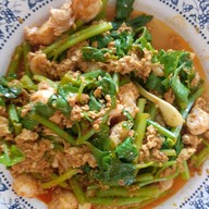 เมนูของร้าน ข้าวผัดเจ้าสมุทร