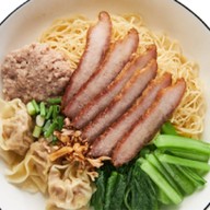 บุญเลิศ บะหมี่เกี๊ยว หมูย่างซีอิ๊ว บางกรวย-ไทรน้อย ใกล้วัดสวนแก้ว