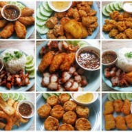 รวมเรื่องทอด  ข้าวหมูทอด ข้าวไก่ทอด