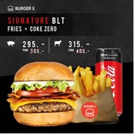 เมนูของร้าน Burger X Food Truck