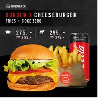 เมนูของร้าน Burger X Food Truck