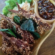 เมนูของร้าน ครัวคนบ้านนอก