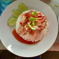 เมนูของร้าน เจ๊ะไรเมืองใหม่ ขาหมูพะโล้