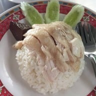 เมนูของร้าน ข้าวมันไก่ทับหลี ตลาดกำแพงแสน