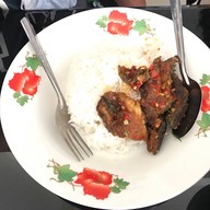 เมนูของร้าน เชนข้าวแกงใต้บ้านบึง