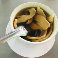 เมนูของร้าน ข้าวมันไก่ทับหลี ตลาดกำแพงแสน