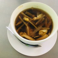 เมนูของร้าน ข้าวมันไก่ทับหลี ตลาดกำแพงแสน