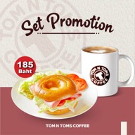 เมนูของร้าน TOM N TOMS COFFEE Hugz Mall
